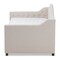Baxton Studio Perry Modern Light Beige Daybed with Trundle 141-7929 - alternate 6